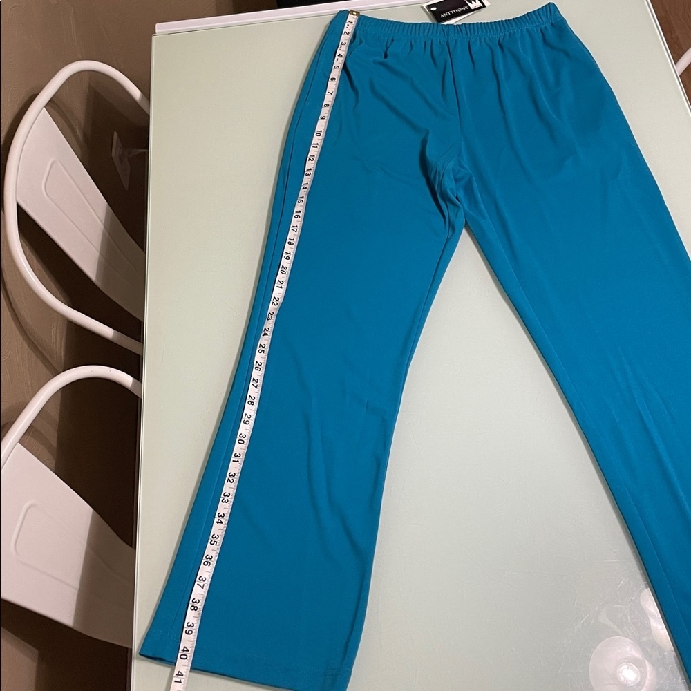 Antthony Vibrant Teal Pants - Picture 3 of 12